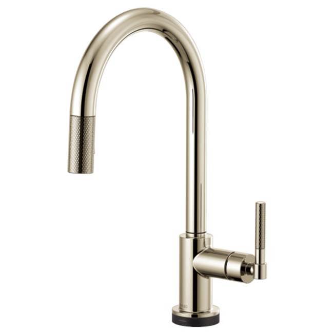 Arc Spout Pull-Down With Smarttouch, Knurled Handle-shop