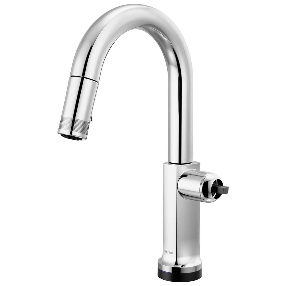Kintsu® SmartTouch® Pull-Down Prep Faucet with Arc Spout - Less Handle-related