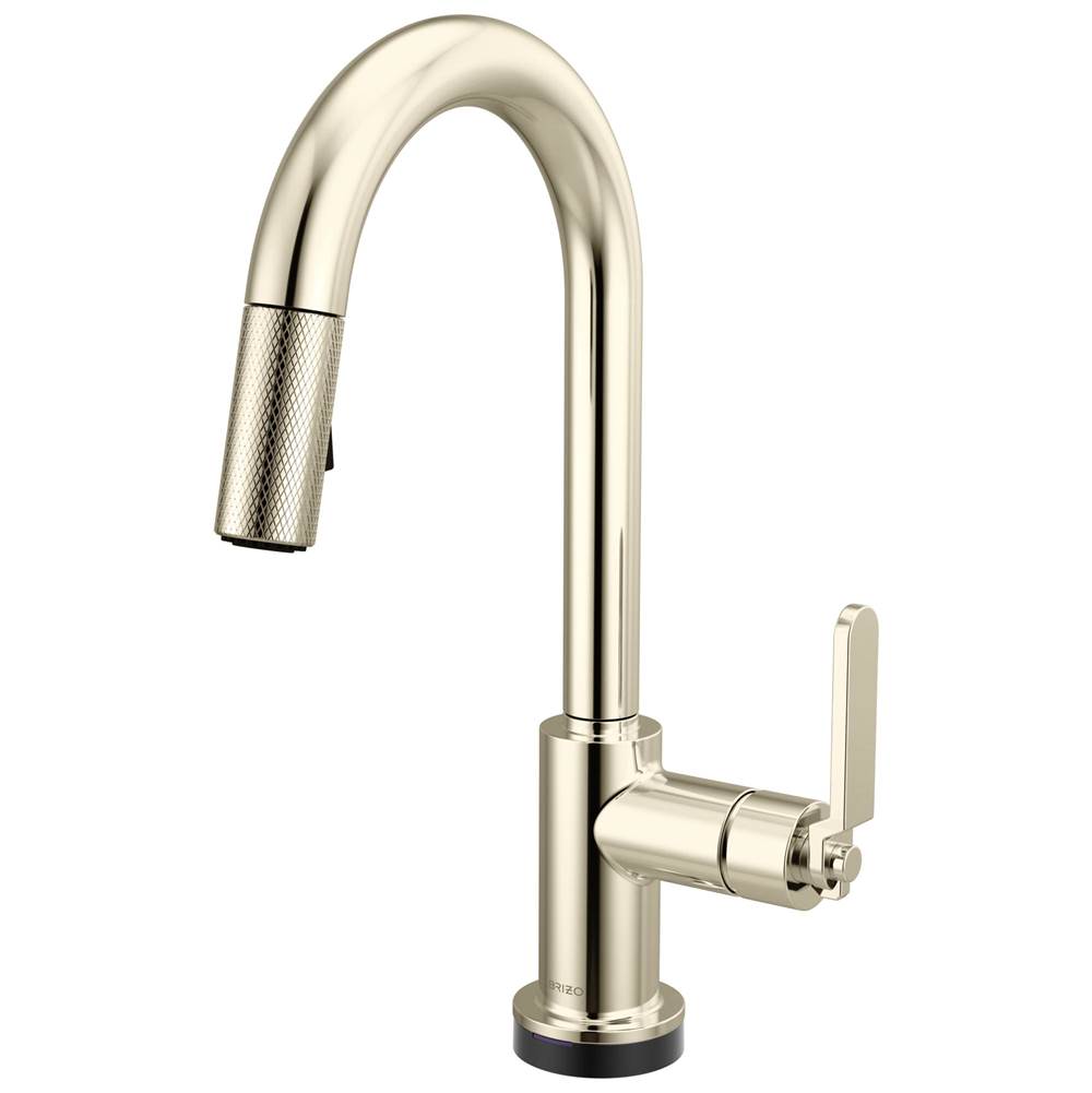 Litze® Smarttouch Pull-Down Prep Faucet with Arc Spout - Industrial Handle-related