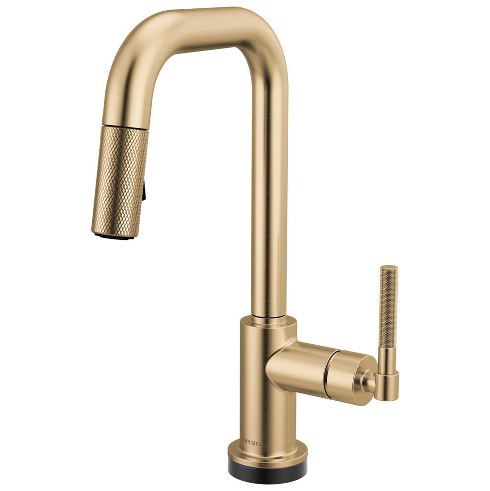 Litze® Smarttouch Pull-Down Prep Faucet with Square Spout - Knurled Handle-related