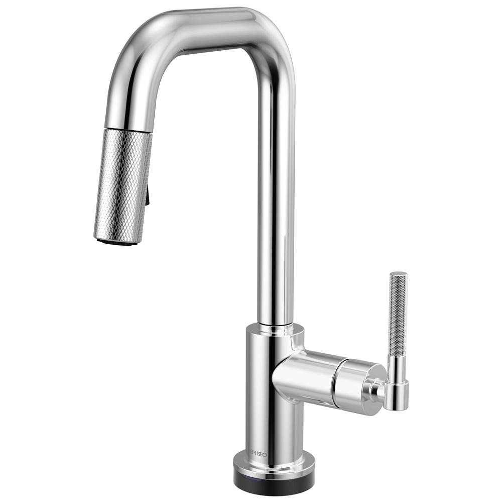 Litze® Smarttouch Pull-Down Prep Faucet with Square Spout - Knurled Handle-related