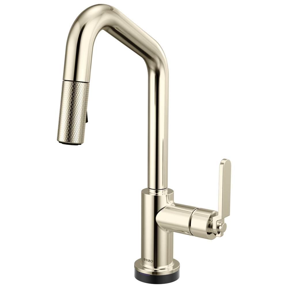 Litze® Smarttouch Pull-Down Prep Faucet with Angle Spout - Industrial Handle-related