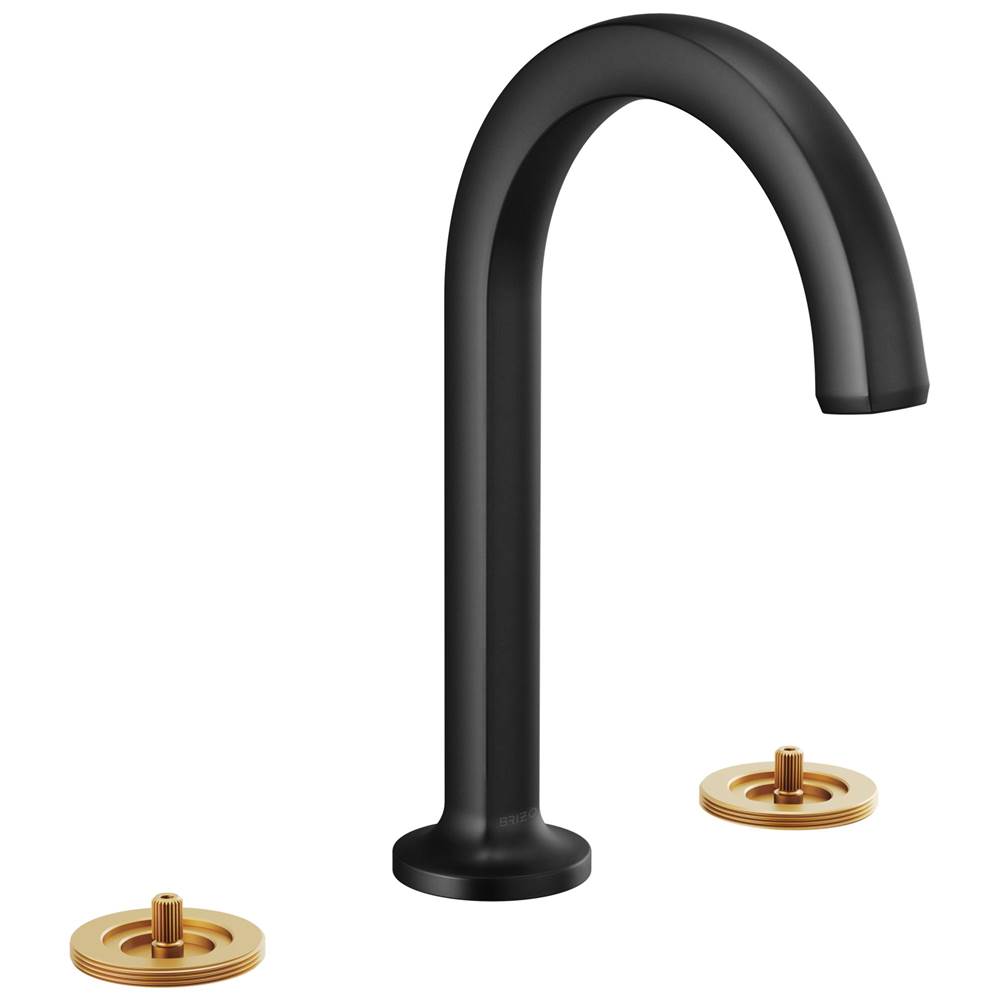 Kintsu® Widespread Lavatory Faucet with Arc Spout - Less Handles-related