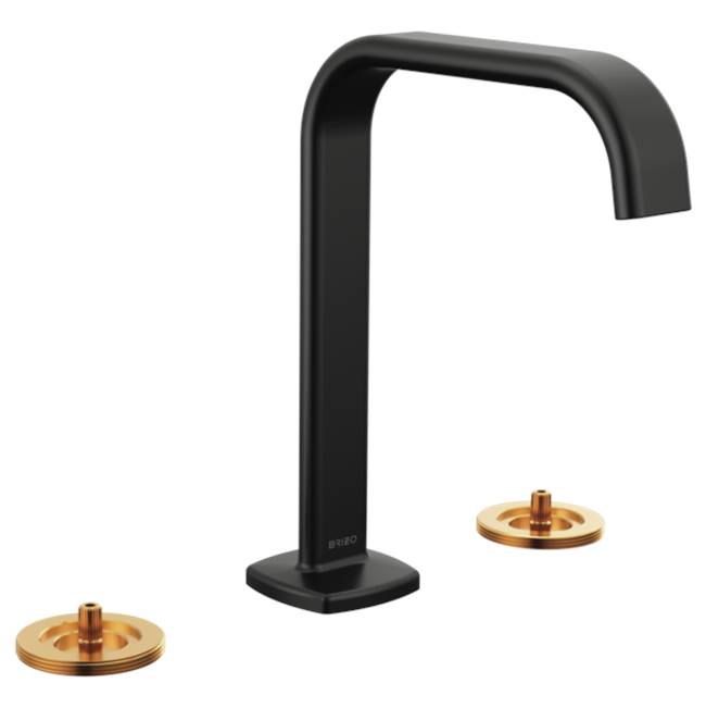 Allaria™ Widespread Lavatory Faucet with Square Spout - Less Handles-related