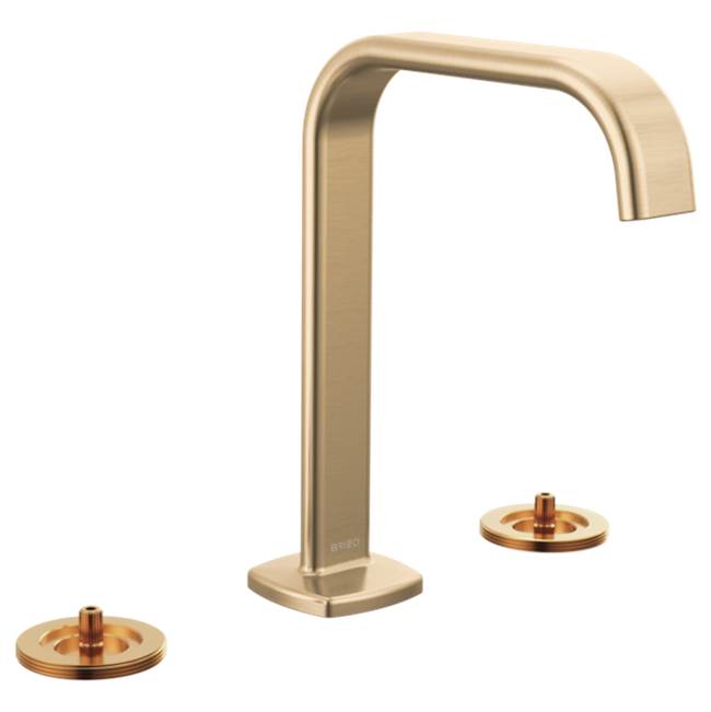 Allaria™ Widespread Lavatory Faucet with Square Spout - Less Handles-related