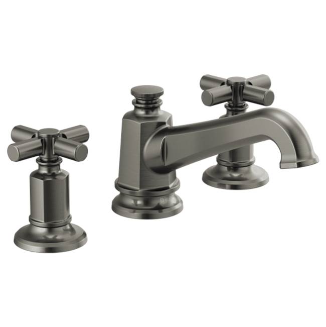 Invari® Widespread Lavatory Faucet With Angled Spout - Less Handles 1.2 GPM-shop