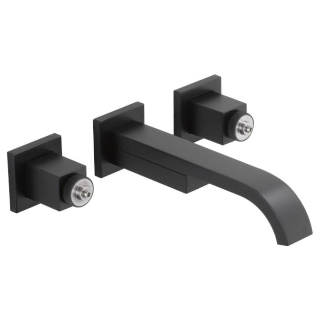 Siderna® Two-Handle Wall-Mount Lavatory Faucet - Less Handles-related