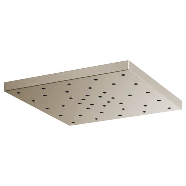 Universal Showering 14'' Linear Square H2Okinetic® Single-Function Raincan Shower-related