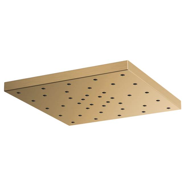 Universal Showering 14'' Linear Square H2Okinetic® Single-Function Raincan Shower-related