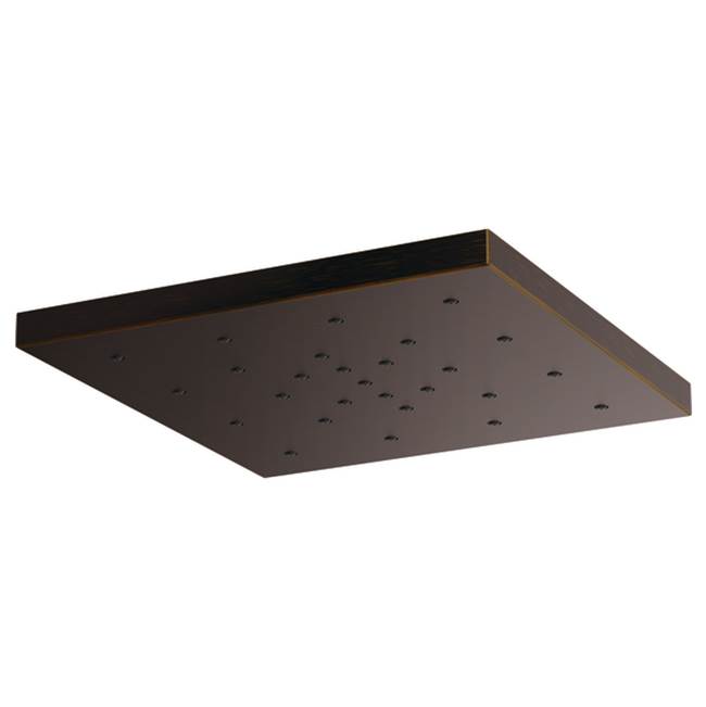 Universal Showering 14'' Linear Round H2Okinetic® Single-Function Raincan Shower -related