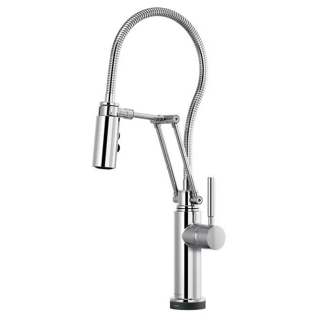 Smarttouch Articulating Faucet With Finished Hose-related