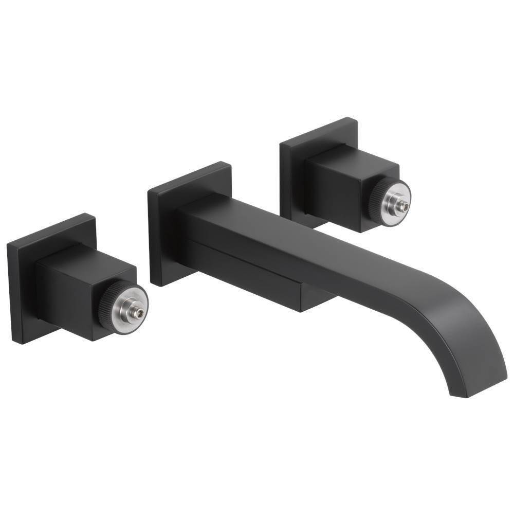 Siderna® Two-Handle Wall-Mount Lavatory Faucet - Less Handles 1.2 GPM-shop