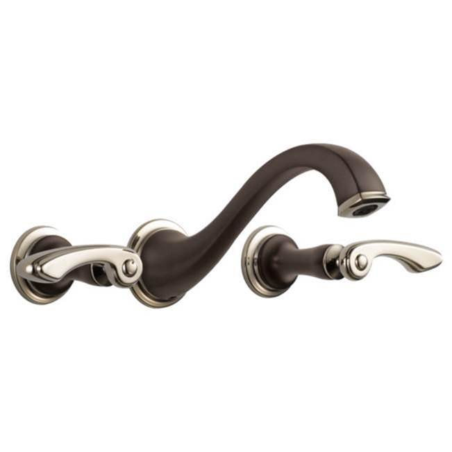 Charlotte® Two-Handle Wall-Mount Lavatory Faucet - Less Handles 1.2 GPM-related