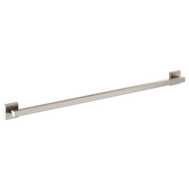 Contemporary Square Decorative Ada Grab Bar - 42''-related