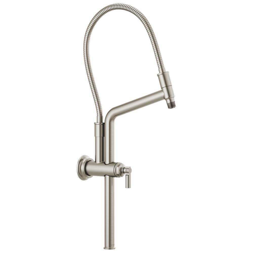 Height Adjustable Shower Arm And Flange-related