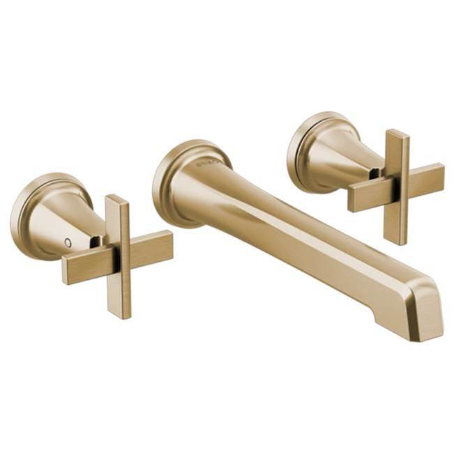 Levoir™ Two-Handle Wall-Mount Lavatory Faucet - Less Handles 1.2 GPM-shop