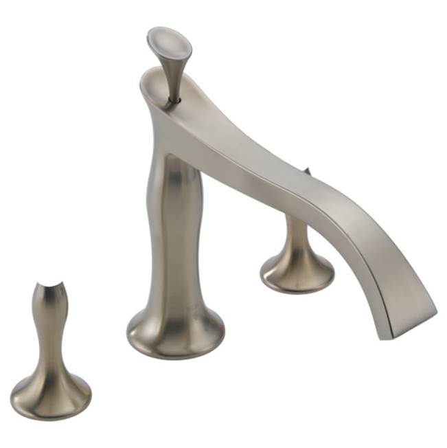 RSVP® Three Hole Roman Tub Trim - Less Handles-related