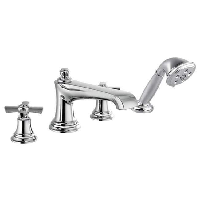 Rook® Roman Tub Faucet with Handshower - Less Handles-related
