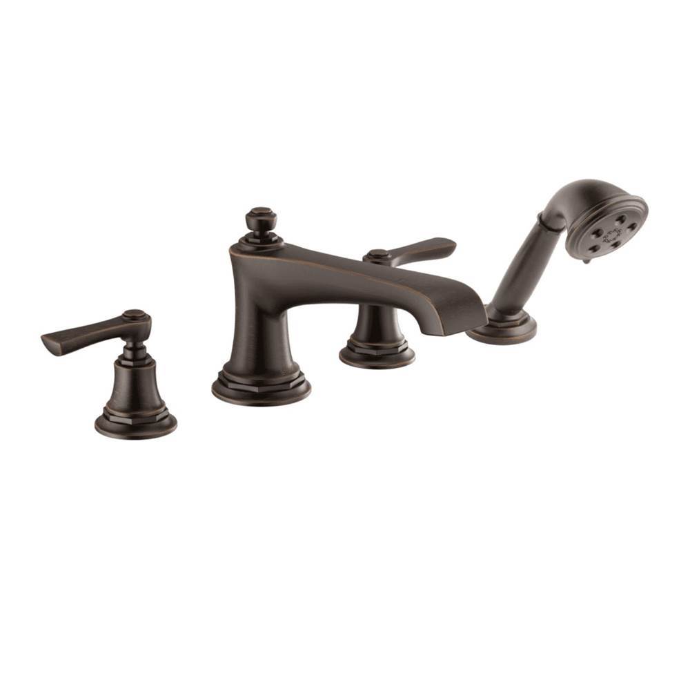Rook® Roman Tub Faucet with Handshower - Less Handles-related