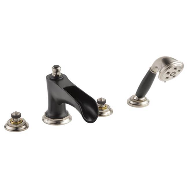 Rook® Roman Tub Trim with Hand Shower - Less Handles-related