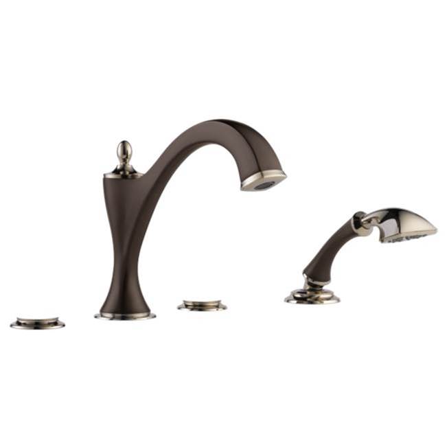 Charlotte® Roman Tub with Hand Shower Trim - Less Handles-shop