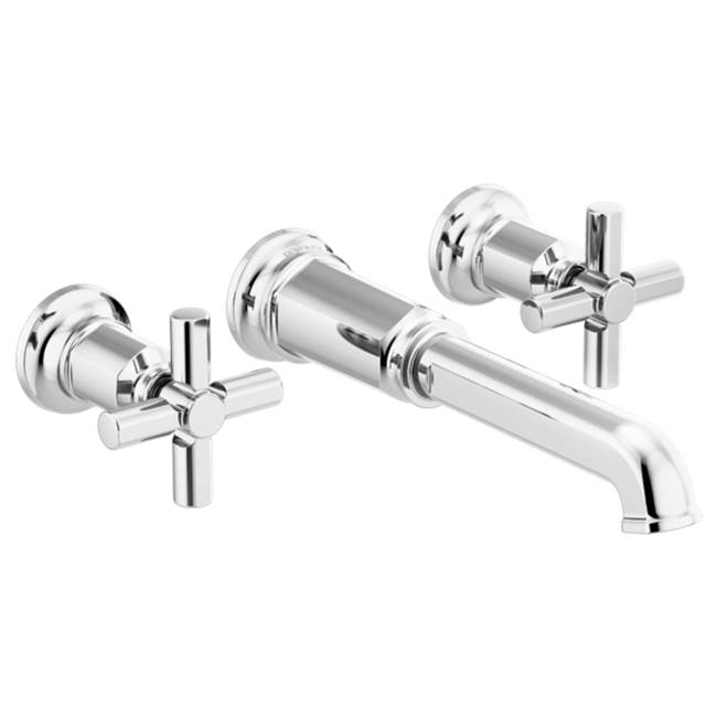 Invari® Two-Handle Wall Mount Tub Filler - Less Handles-related