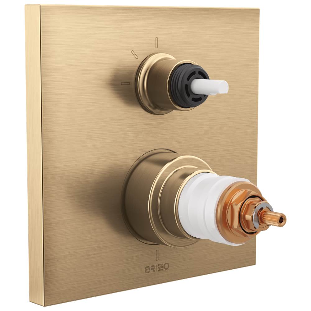TempAssure Thermostatic Valve with 3-Function Integrated Diverter Trim - Less Han-related