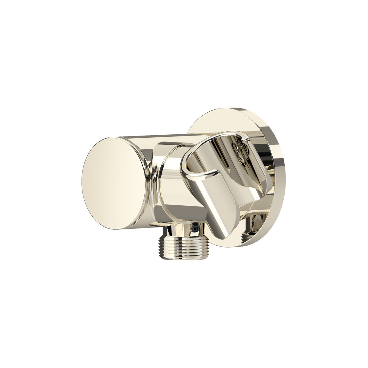 Handshower Outlet With Holder-related