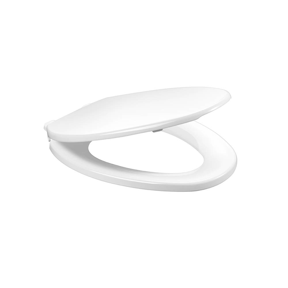 Soft Closing Elongated Toilet Seat White-shop