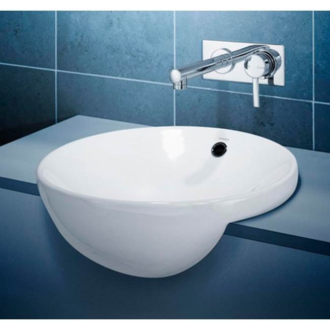 Leda Vasque Semi-Recessed Sink-shop