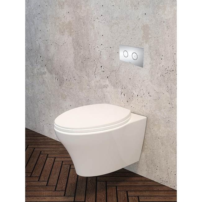 Somerton Invisi II In-Wall Hung Toilet White-shop