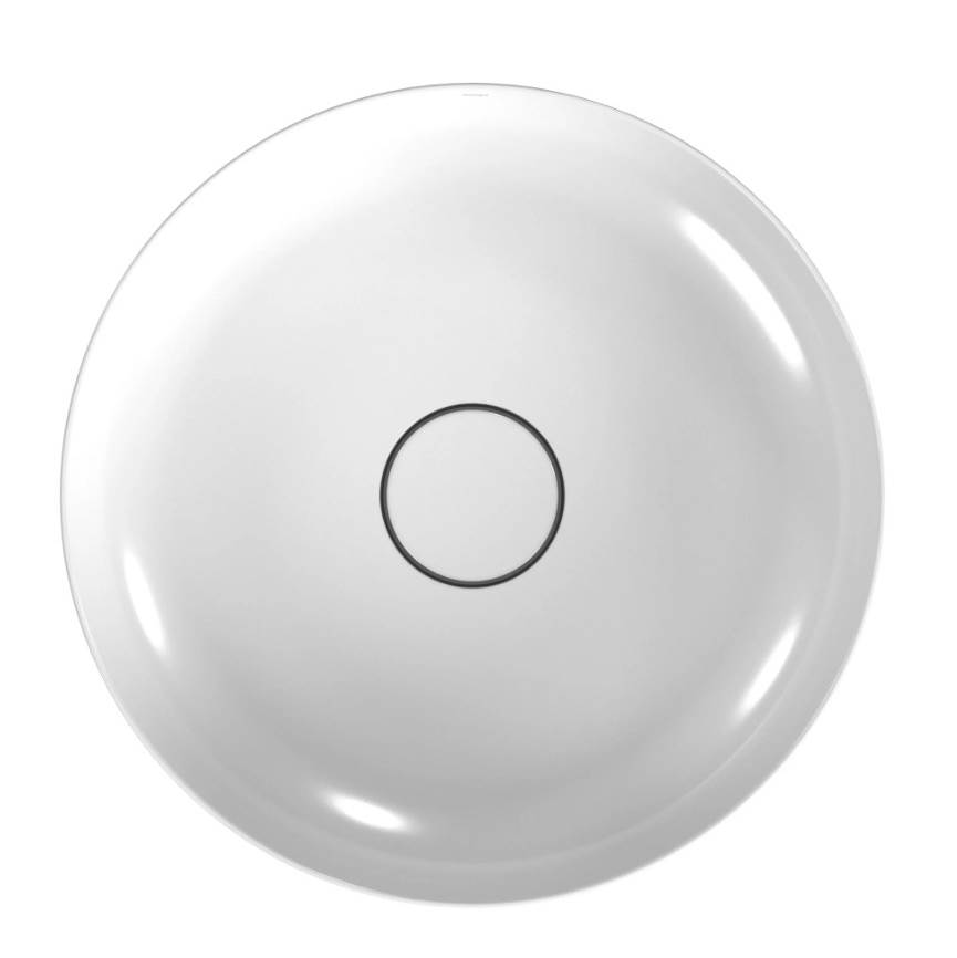 Mesa Vessel Sink, Gloss White-shop
