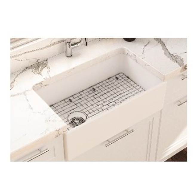 Adria Fireclay Kitchen Sink, 30'', Gloss White-related