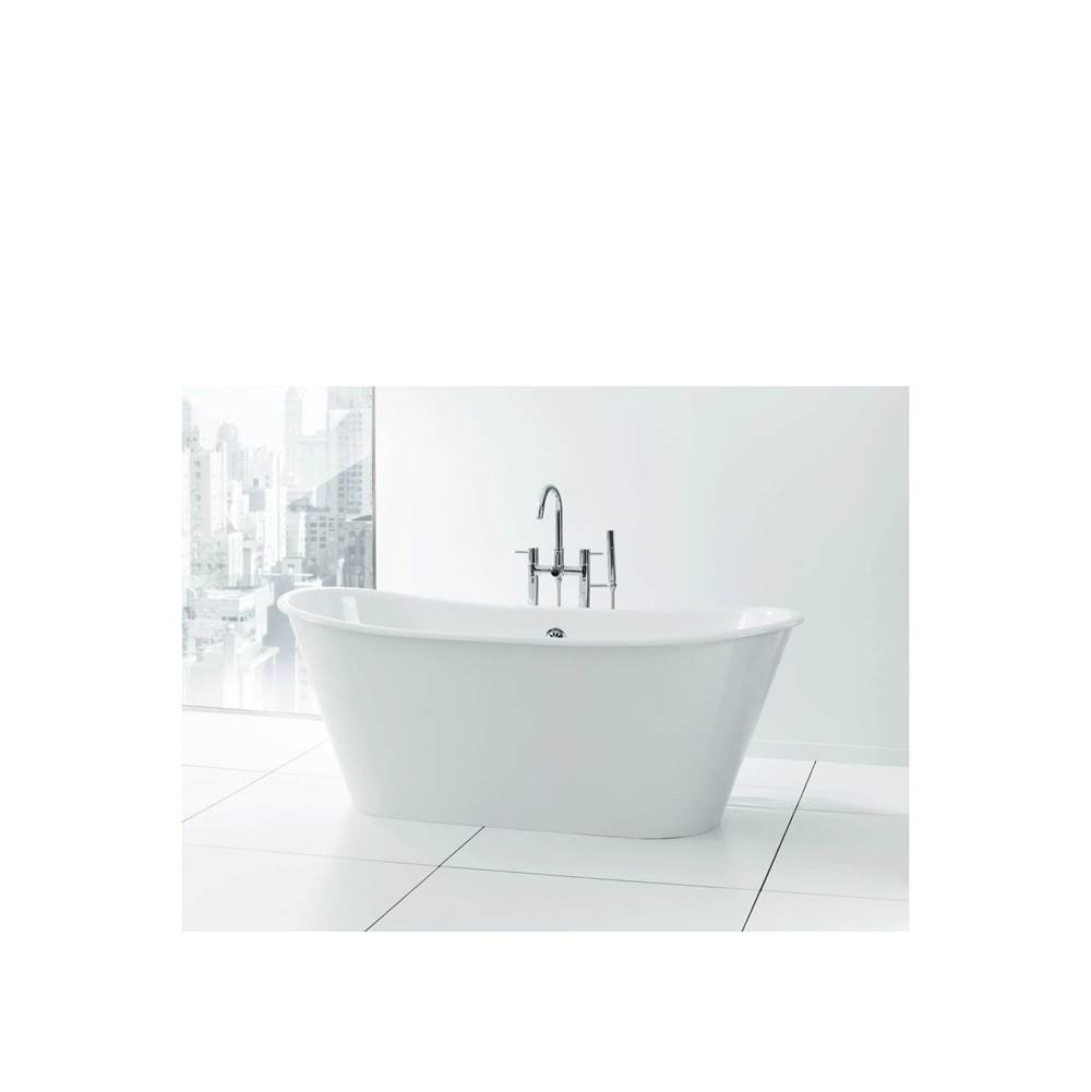 Iris Tub, Brushed Aluminum Skirt-related