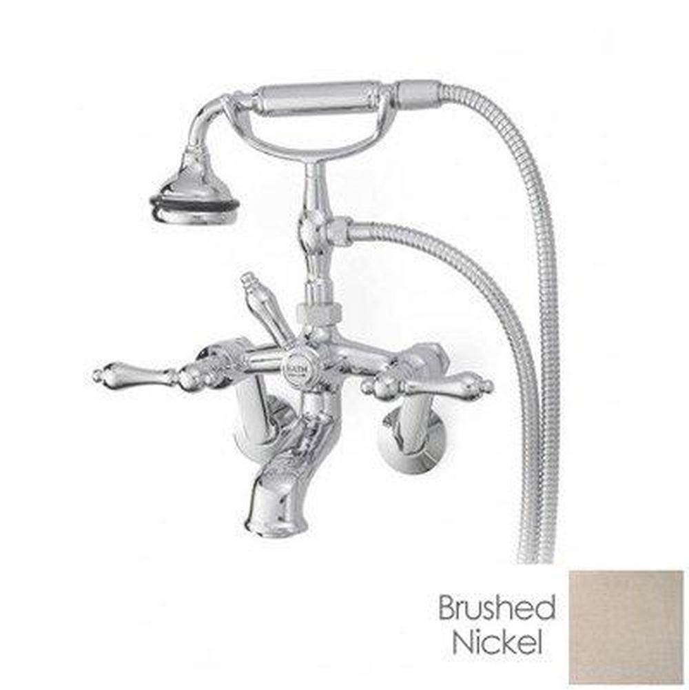 5100 SERIES Wall-Mount Tub Filler - Cross Handles - Metal Accents-shop