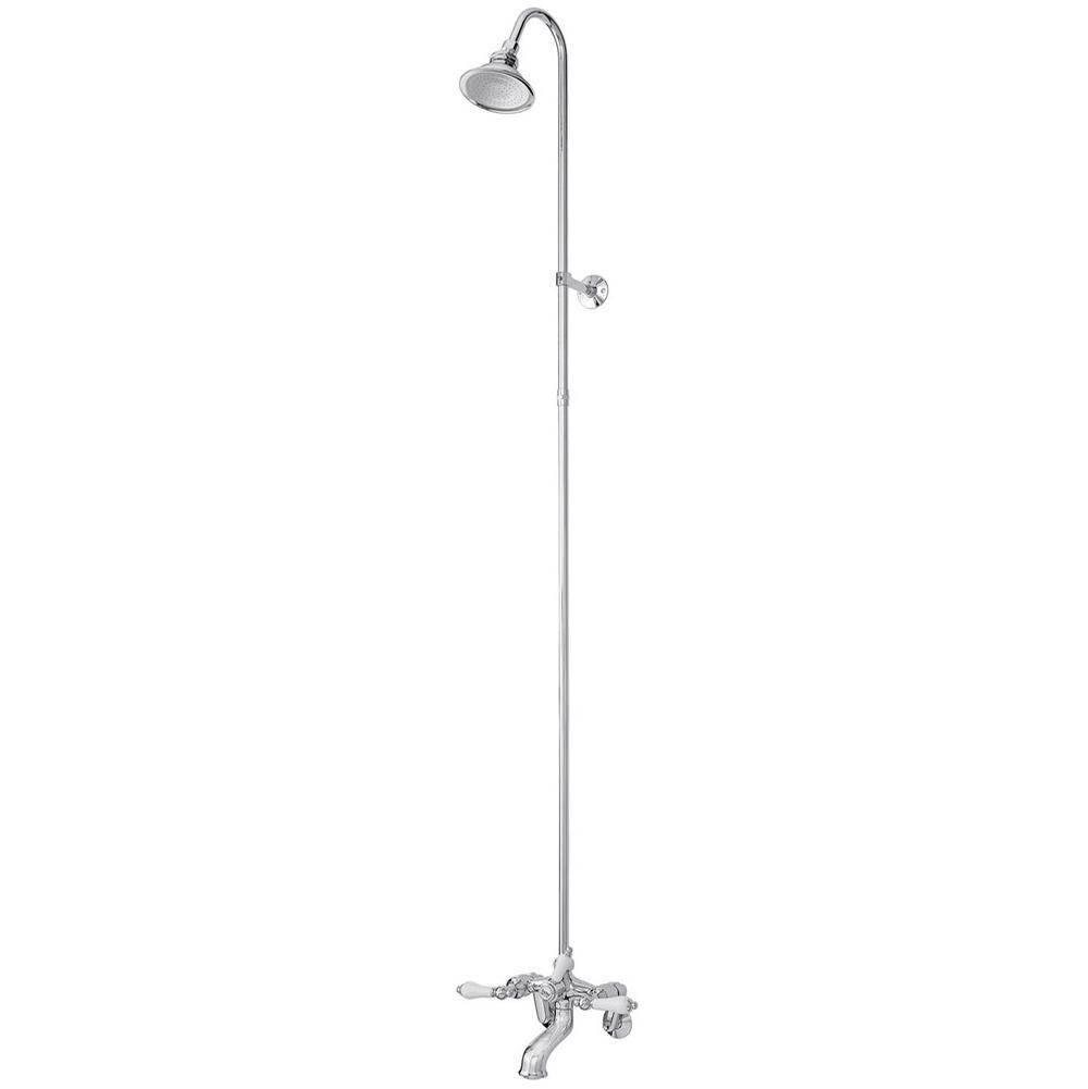 5100 SERIES Tub Filler with Overhead Shower - Lever Handles-related