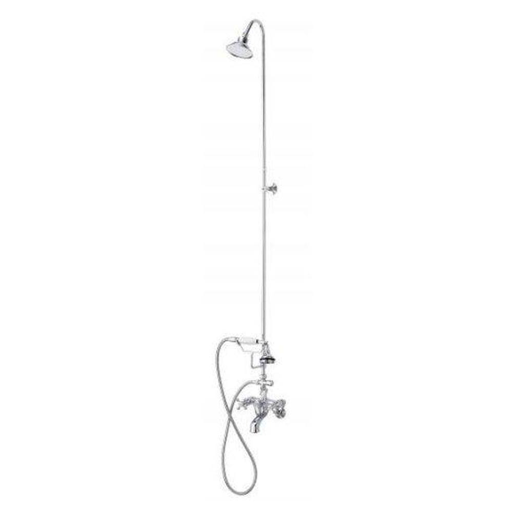5100 SERIES Tub Filler with Hand Shower and Overhead Shower - Lever Handles-related