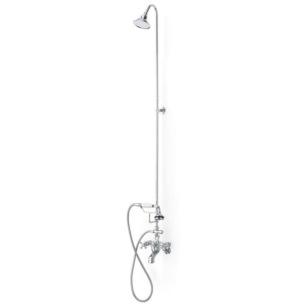 5100 SERIES Tub Filler with Hand Shower and Overhead Shower - Lever Handles-related
