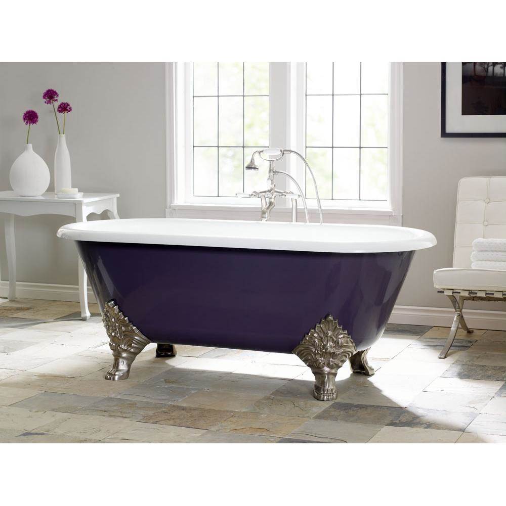 CARLTON Cast Iron Bathtub with Continuous Rolled Rim-related
