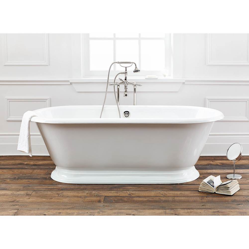 SANDRINGHAM Cast Iron Bathtub with Faucet Holes-related