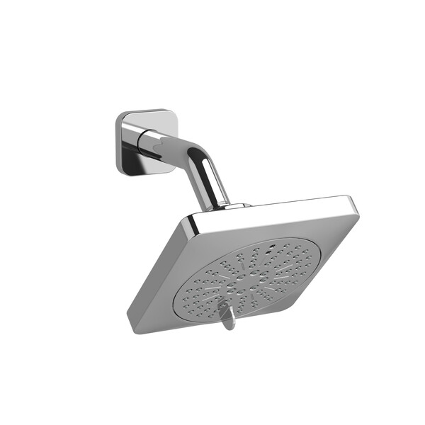 6-Function 5 Inch Showerhead With Arm 1.8 GPM - Chrome | Model Number: 376C-WS-related