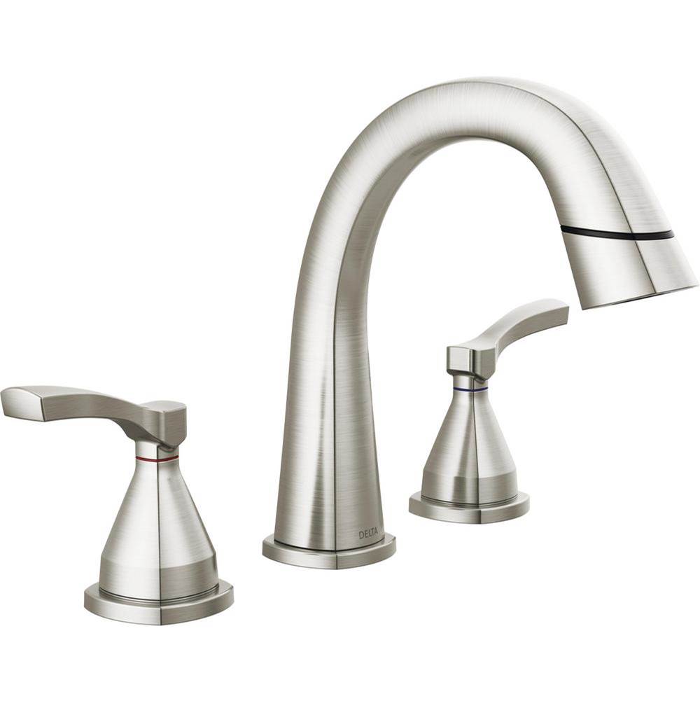 Stryke? Two Handle Widespread Pull Down Bathroom Faucet-shop