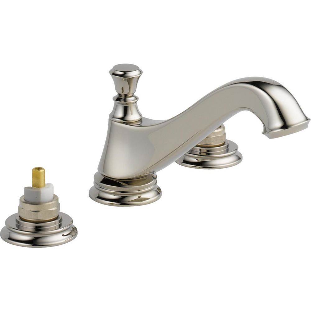 Cassidy? Two Handle Widespread Bathroom Faucet - Low Arc Spout - Less Handles-shop