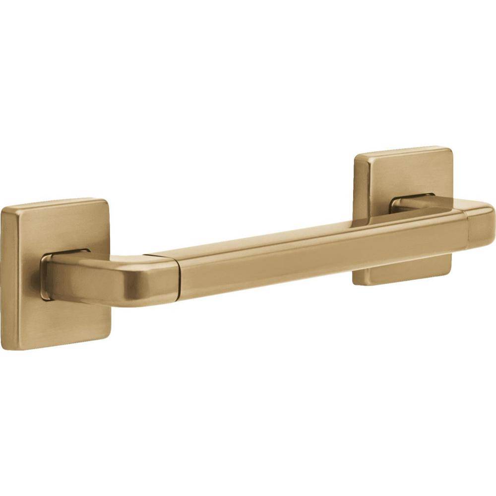 BathSafety 12'' Angular Modern Decorative ADA Grab Bar-shop