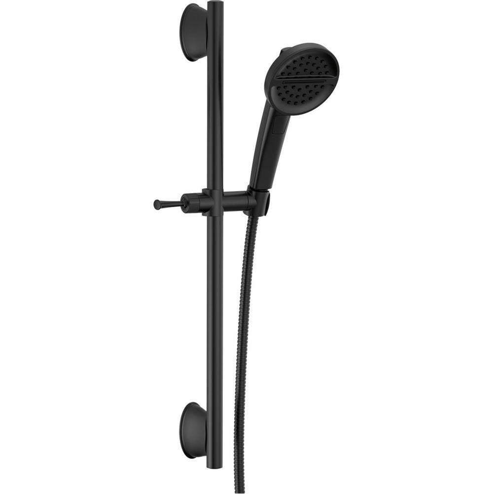 Universal Showering Components 3-Setting Slide Bar Handshower-related