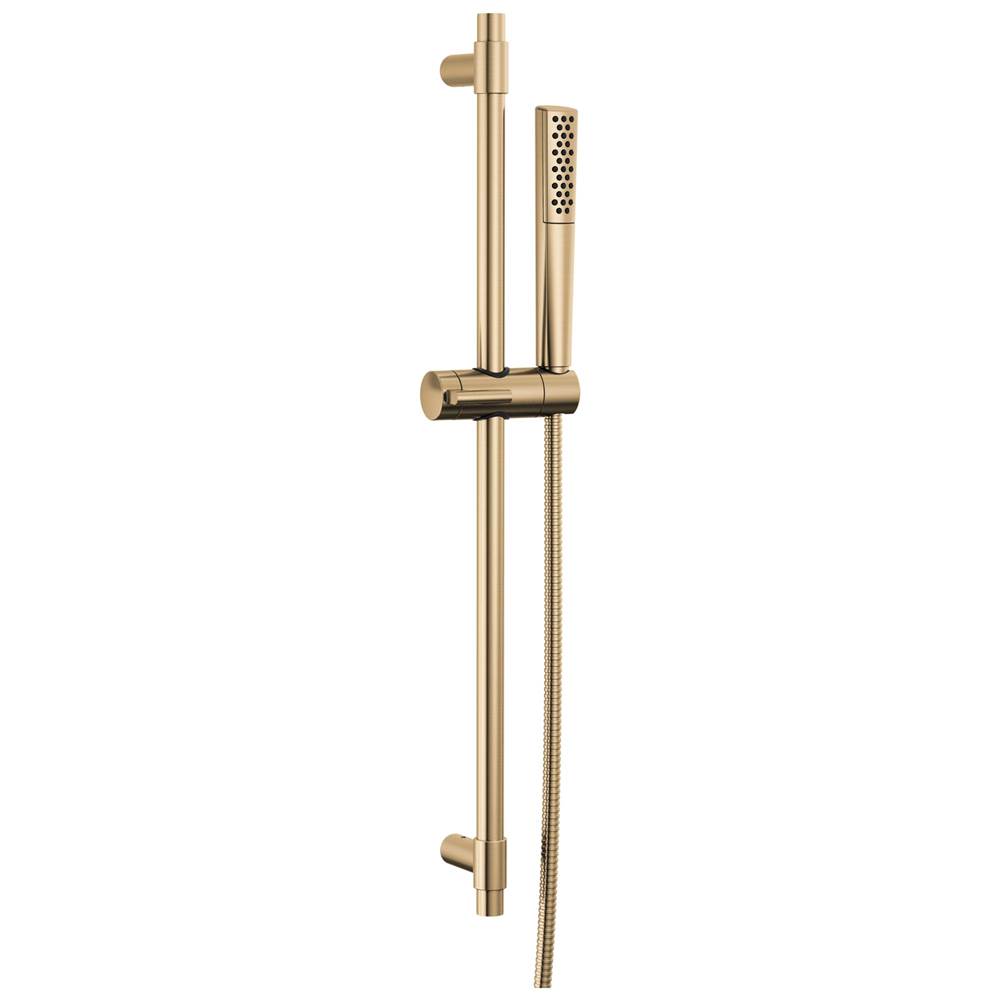 Universal Showering Components Premium Single-Setting Slide Bar Hand Shower-related