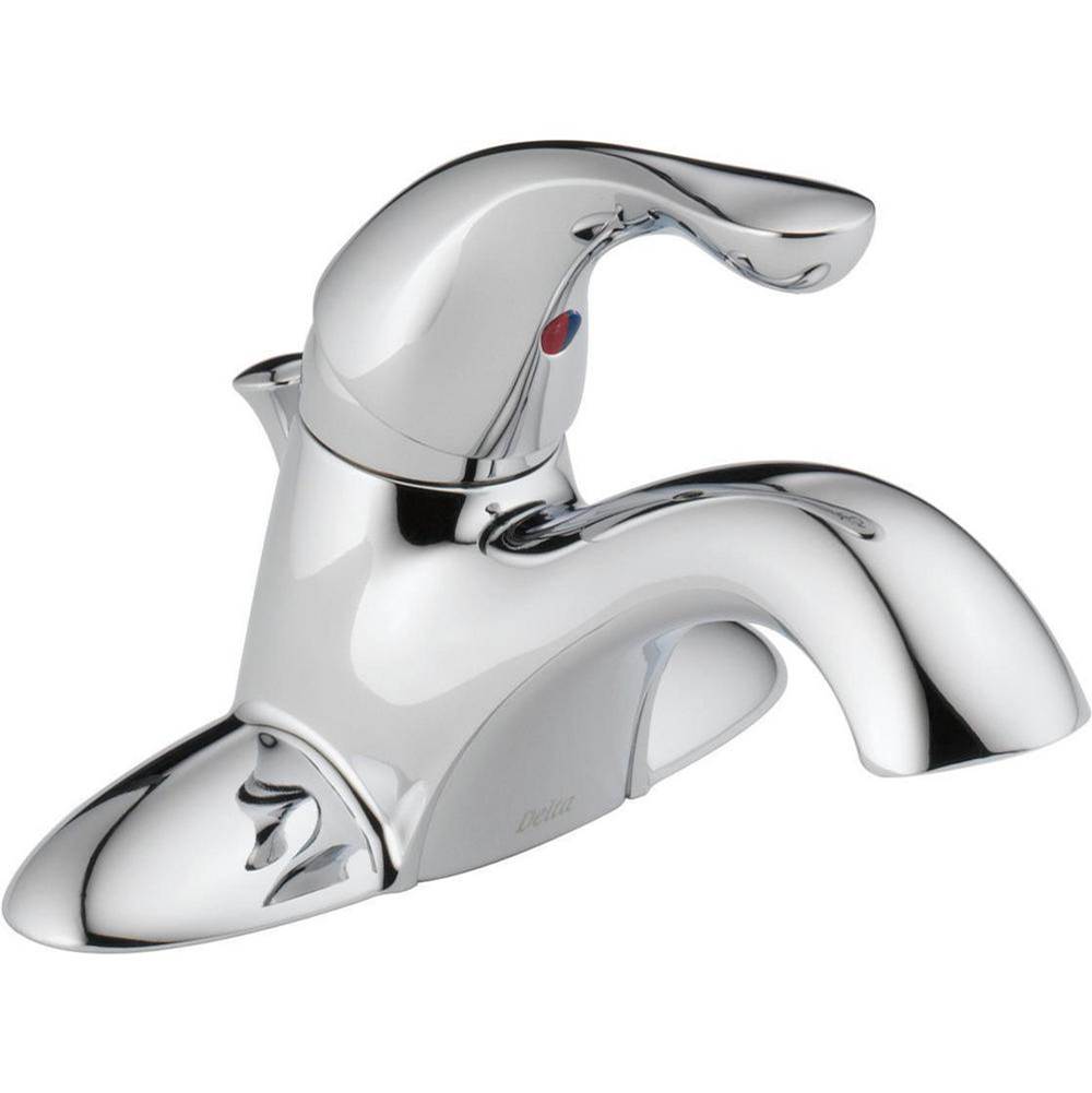 Classic Single Handle Centerset Bathroom Faucet-shop