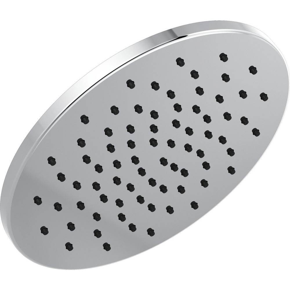 Universal Showering Components Single-Setting Metal Raincan Shower Head-related