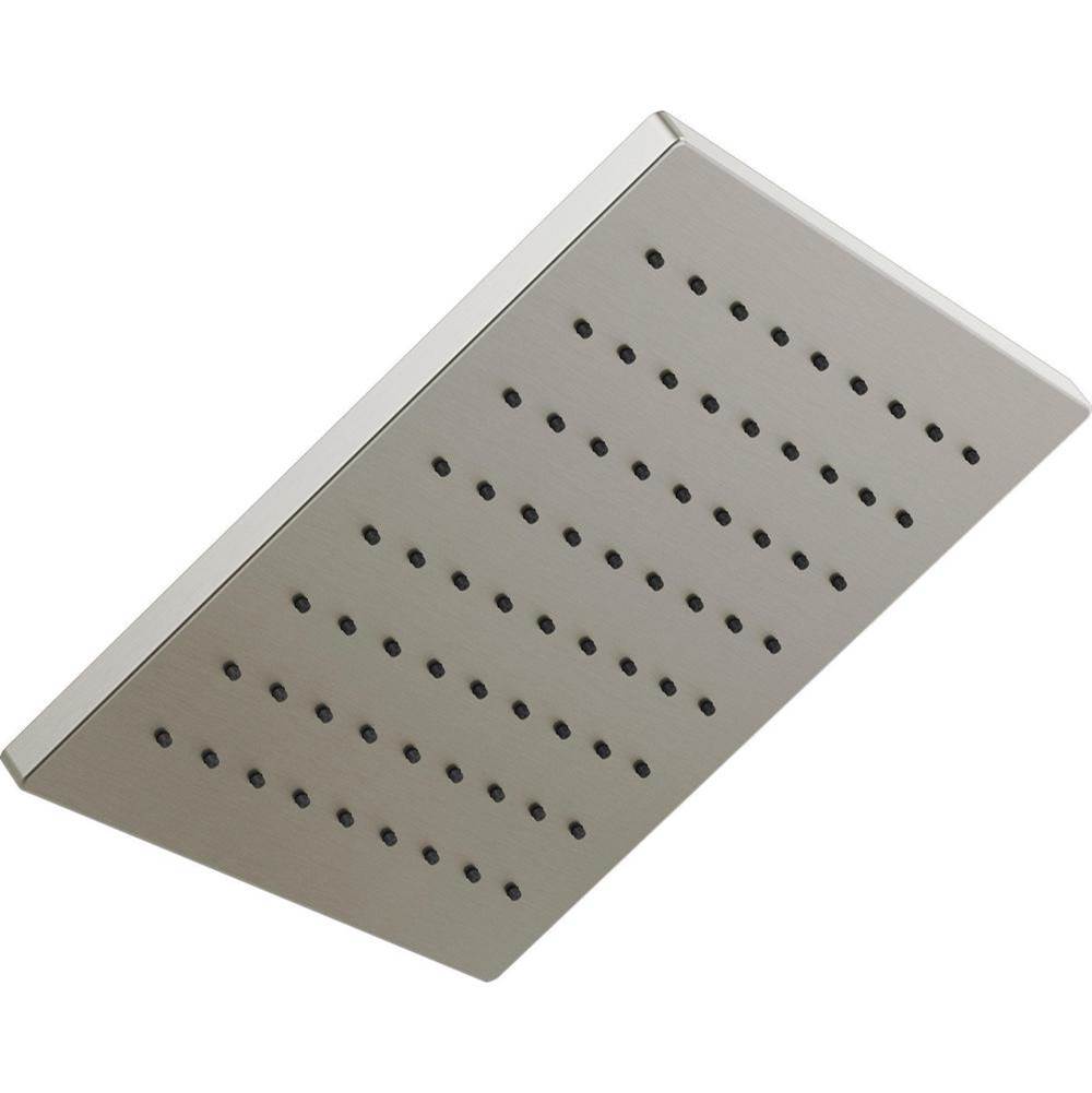 Universal Showering Components Single-Setting Metal Raincan Shower Head-related