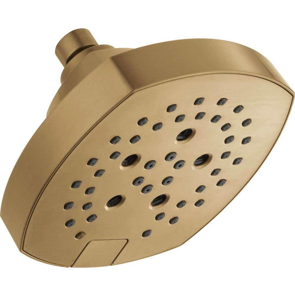 Universal Showering Components 5-Setting H2Okinetic Shower Head-shop